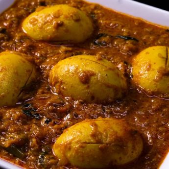masala egg curry hot oven sinhala food recipe
